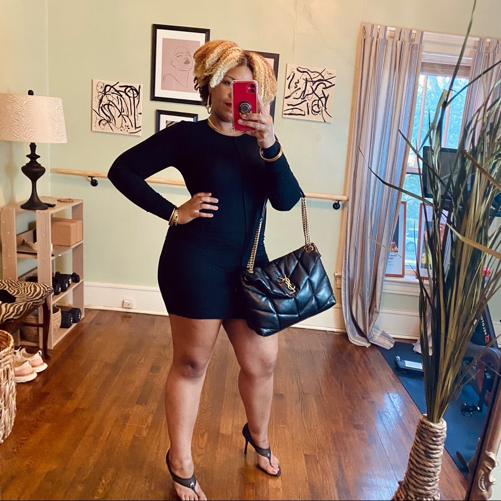 Naked wardrobe snatched vibes minidress